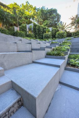 Kowloon, 3 Ağustos 2024 Kare Piramitler Bahçesi