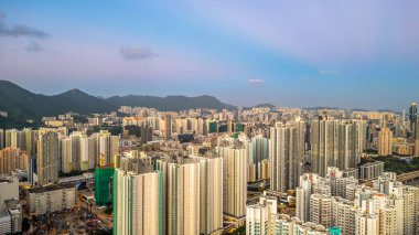 Kowloon, Hong Kong Nam Cheong yerleşim bölgesi 3 Ağustos 2021