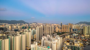 Kowloon, Hong Kong Nam Cheong yerleşim bölgesi 3 Ağustos 2021