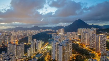 Kwun Tong bölgesi, Sau Mau Ping 2 2024 'deki kamu konutları mimarisi.