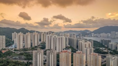 Ağustos 2 2021 Kwun Tong bölgesi, Lam Tin bölgesi, Hong Kong