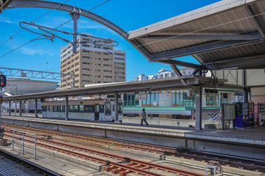 13 Mayıs 2024 Nagasaki Bölgesi Sasebo İstasyonu, Japonya