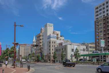 13 Mayıs 2024 Sasebo şehrinin modern mimari harikaları.