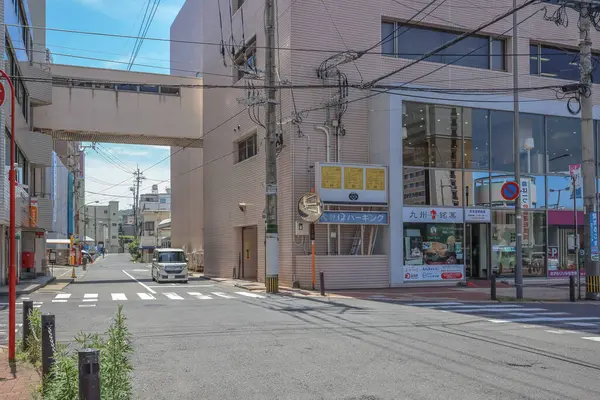 stock image May 13 2024 a Sasebo Cityscape, of modern architectural marvels