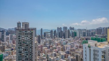 Kowloon, 9 Ağustos 2024 Alacakaranlıkta, Shek Kip Mei, Hong Kong