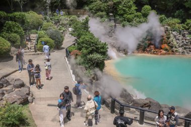 Umi Jigoku, Beppu 'nun Büyüleyici Deniz Cehennemi Jeotermal Harikalar Diyarı 16 Mayıs 2024