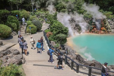 Umi Jigoku, Beppu 'nun Büyüleyici Deniz Cehennemi Jeotermal Harikalar Diyarı 16 Mayıs 2024