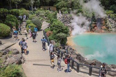 Umi Jigoku, Beppu 'nun Büyüleyici Deniz Cehennemi Jeotermal Harikalar Diyarı 16 Mayıs 2024