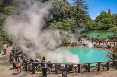 Umi Jigoku, Beppu 'nun Büyüleyici Deniz Cehennemi Jeotermal Harikalar Diyarı 16 Mayıs 2024