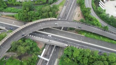 Hong Kong - 17 Ağustos 2024 TKO, HK 'da çevre yolu manzarası