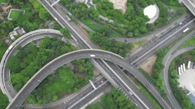 Hong Kong - 17 Ağustos 2024 TKO, HK 'da çevre yolu manzarası