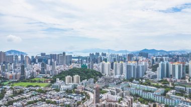 bir şehir silueti Kowloon Tong, Hong Kong