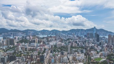 bir şehir silueti Kowloon Tong, Hong Kong