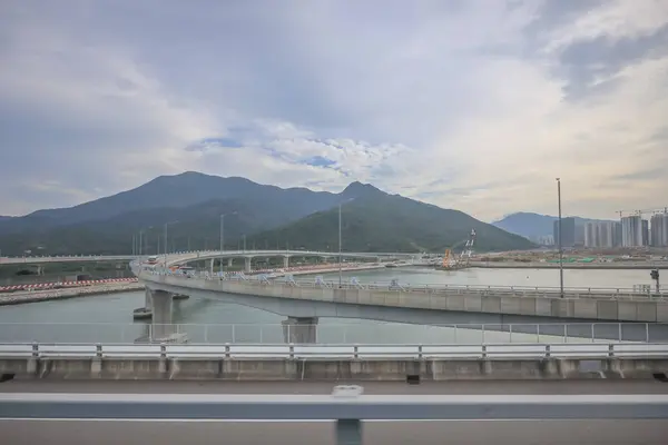 stock image hong kong Aug 23 2024 Airport Terminal under construction, Industry Concept.