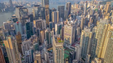 Hong Kong apartmanları şehir planında, wan chai