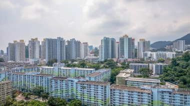 29 Ağustos 2024 Shek Kip Mei bölgesinde çok katlı binalar