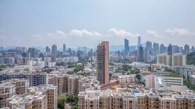 Kowloon Tong 'daki Orta Kowloon şehri 29 Ağustos 2024