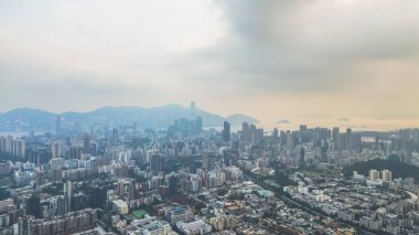 kowloon tong de Orta kowloon şehir scape