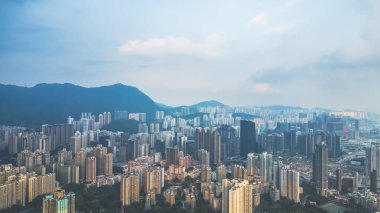 Hong Kong 'un Kowloon şehri 29 Ağustos 2024