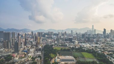 Hong Kong 'un Kowloon şehri 29 Ağustos 2024