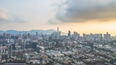 Kowloon Tong 'daki Orta Kowloon şehri 29 Ağustos 2024