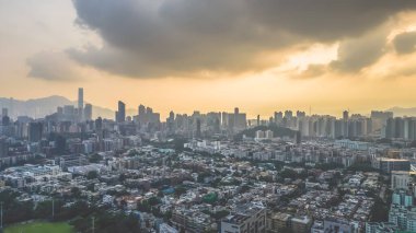 Kowloon Tong 'daki Orta Kowloon şehri 29 Ağustos 2024