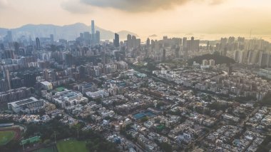 Kowloon Tong 'daki Orta Kowloon şehri 29 Ağustos 2024