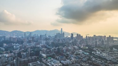 Kowloon Tong 'daki Orta Kowloon şehri 29 Ağustos 2024