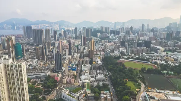 stock image a Kowloon city district of the hong kong Aug 29 2024