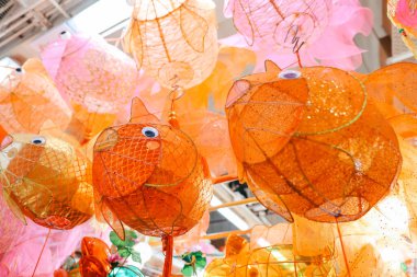 Kağıt fener, Tai Ku pazarında dükkan, hk 31 Ağustos 2024