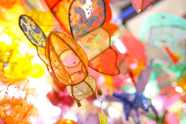 stock image the paper lantern, store at tai kiu market, hk Aug 31 2024