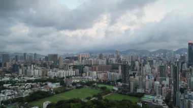 Honk Kong - 29 Ağustos 2024: Kowloon Tong, Prens Edward ve Shek Kip Mei bölgesi, Hong Kong 