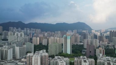 Hong Kong - 29 Ağustos 2024: Kowloon Lok Fu Bölgesi