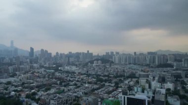 Honk Kong - 29 Ağustos 2024: Kowloon Tong, Prens Edward ve Shek Kip Mei bölgesi, Hong Kong 