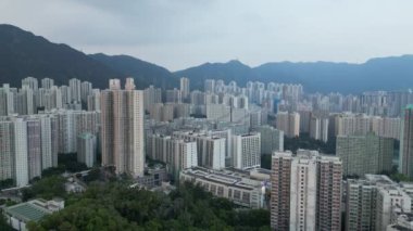 Hong Kong - 29 Ağustos 2024: Kowloon Lok Fu Bölgesi