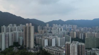 Hong Kong - 29 Ağustos 2024: Kowloon Lok Fu Bölgesi