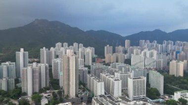 Hong Kong - 29 Ağustos 2024: Kowloon Lok Fu Bölgesi