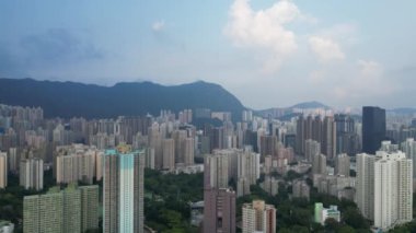 Hong Kong - 29 Ağustos 2024: Kowloon Lok Fu Bölgesi
