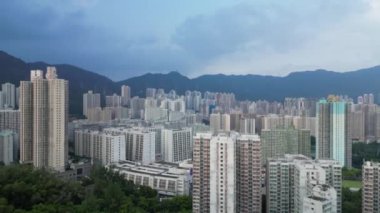 Hong Kong - 29 Ağustos 2024: Kowloon Lok Fu Bölgesi