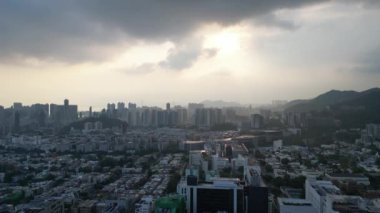 Honk Kong - 29 Ağustos 2024: Kowloon Tong, Prens Edward ve Shek Kip Mei bölgesi, Hong Kong 