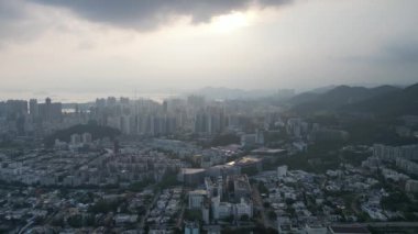 Honk Kong - 29 Ağustos 2024: Kowloon Tong, Prens Edward ve Shek Kip Mei bölgesi, Hong Kong 