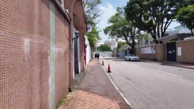 Hong Kong - 24 Ağustos 2024: Somerset Road Kowloon Tong, HK 