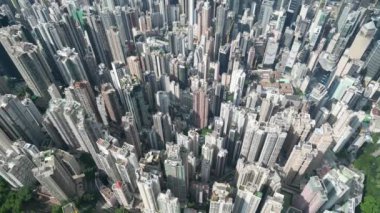 Hong Kong - 24 Ağustos 2024: Finansal Bölge, HK