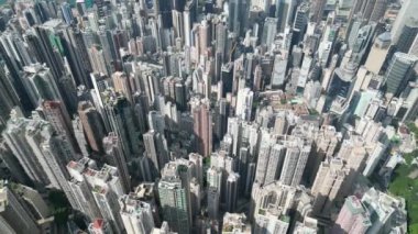 Hong Kong - 24 Ağustos 2024: Finansal Bölge, HK