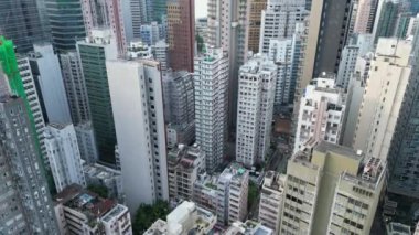 Hong Kong - 24 Ağustos 2024: Finansal Bölge, HK