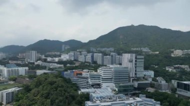 Hong Kong - 29 Ağustos 2024: CITYUHK Kampüsü, Kowloon Tong, HK 