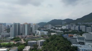 Hong Kong - 29 Ağustos 2024: CITYUHK Kampüsü, Kowloon Tong, HK 