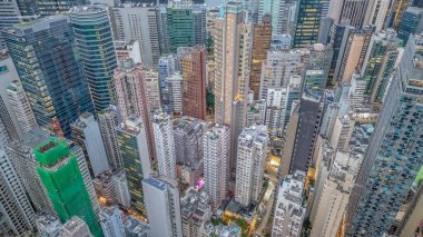 13 Eylül 2024 Wan Chai 'de bir yerleşim alanı, hk