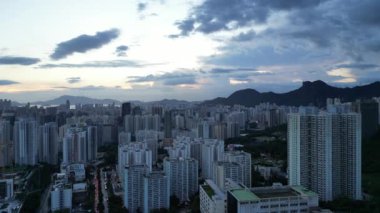 Hong Kong - 17 Eylül 2024: Choi Hung Konutları Konut Görünümü, HK 