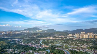 Sheung Shui gibi bölgeler de dahil, Yeni Bölgelerde bir bölge.,